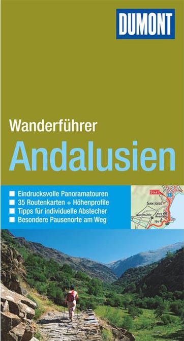 Titelbild Wanderführer Andalusien (Jürgen Paeger, DuMont Reiseverlag)